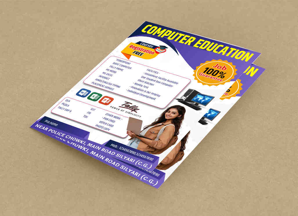 Computer Training pamphle