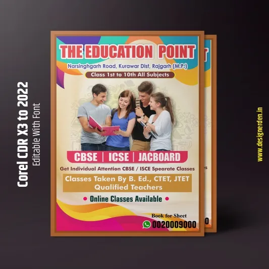 Coaching Class Poster Template preview 1