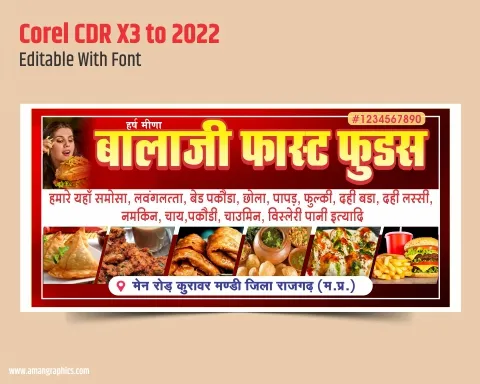 fast food banner design preview 1