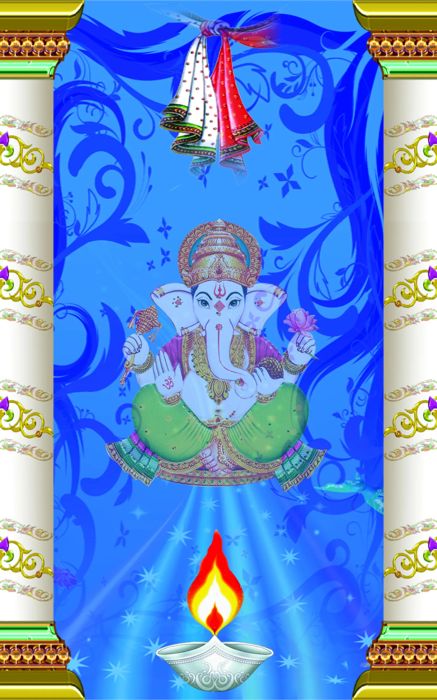Shubh Vivah Invitation Flex Design Template in CorelDRAW (CDR)