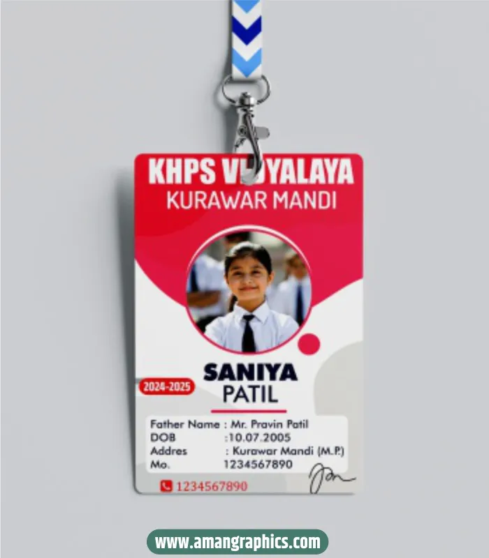 Student ID Card School preview 1