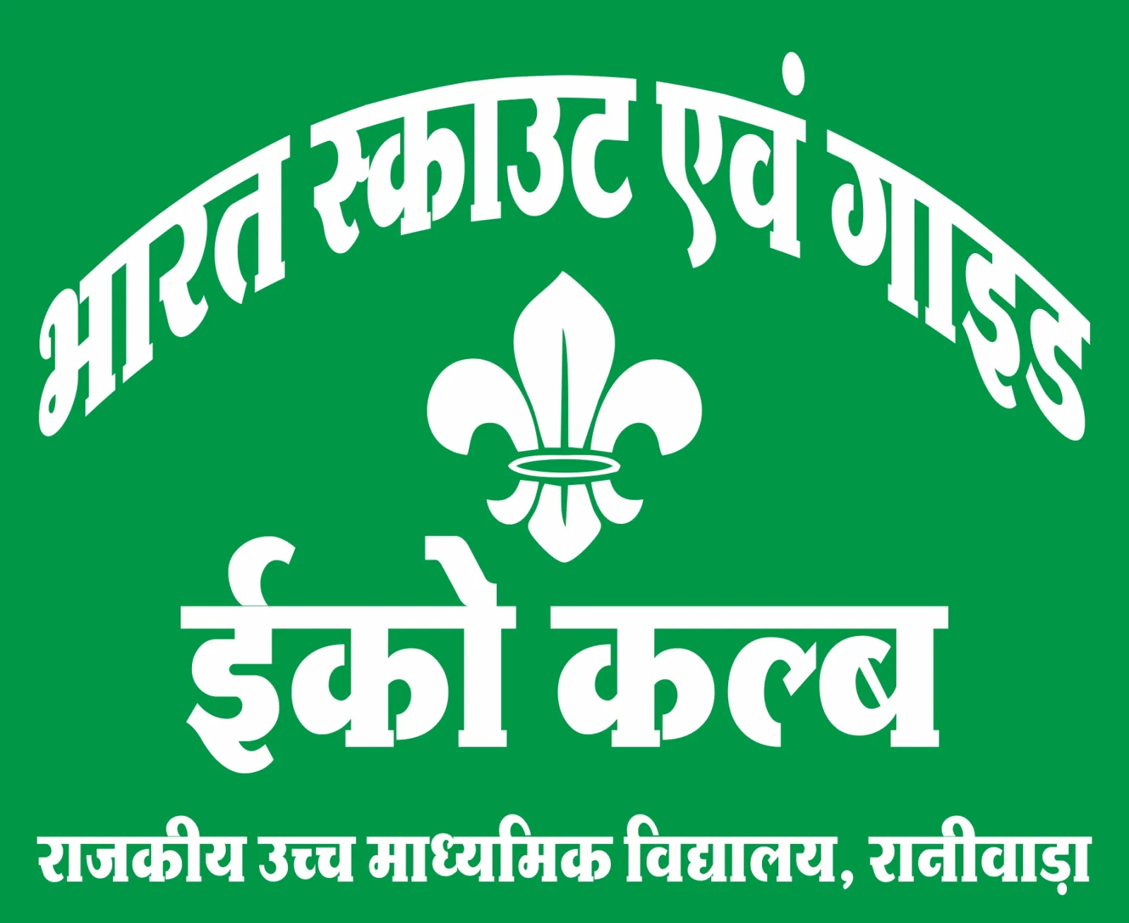 Bharat Scout and Guide Banner Cdr