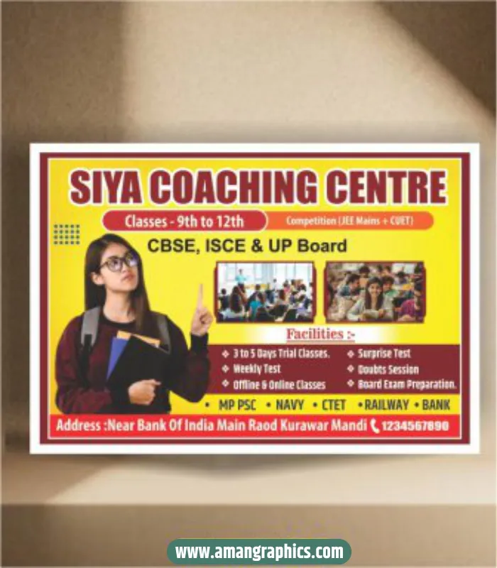 Coaching Center Banner Design