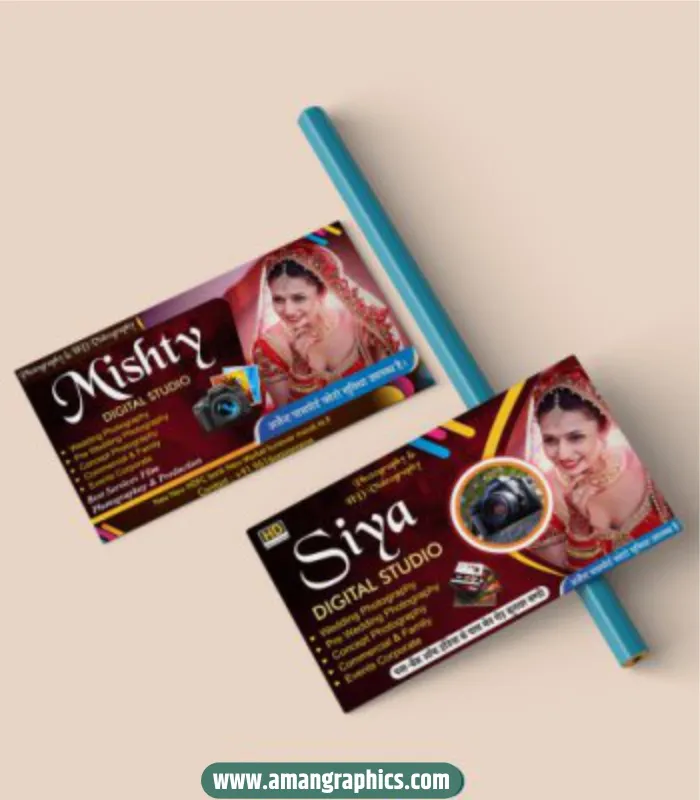 Photo Studio visiting card  design