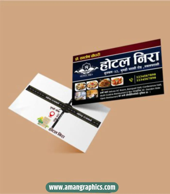 HOTEL NIRA visiting card preview 1