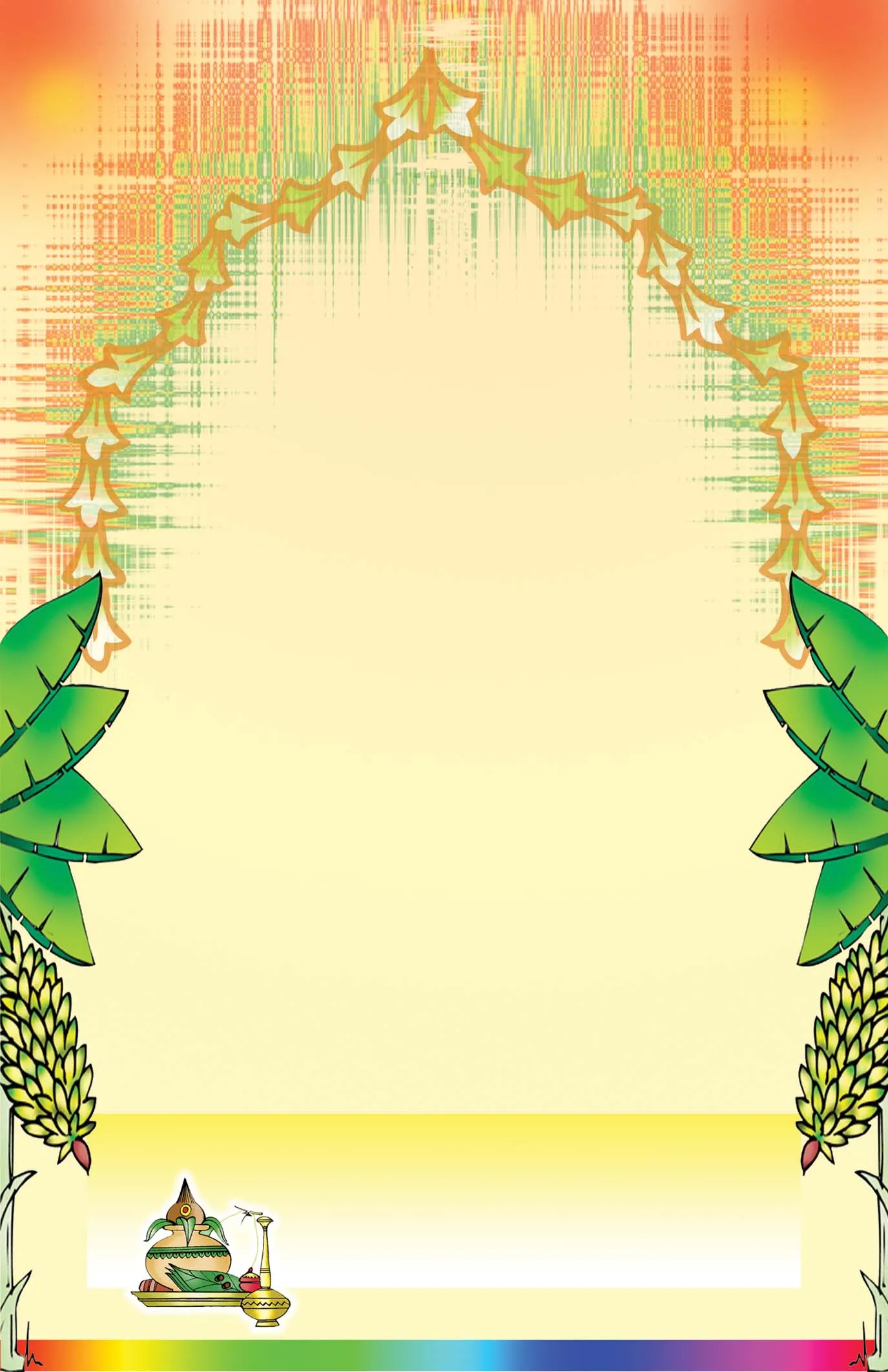Download Ready-to-Print Indian Ceremony Invitation Background
