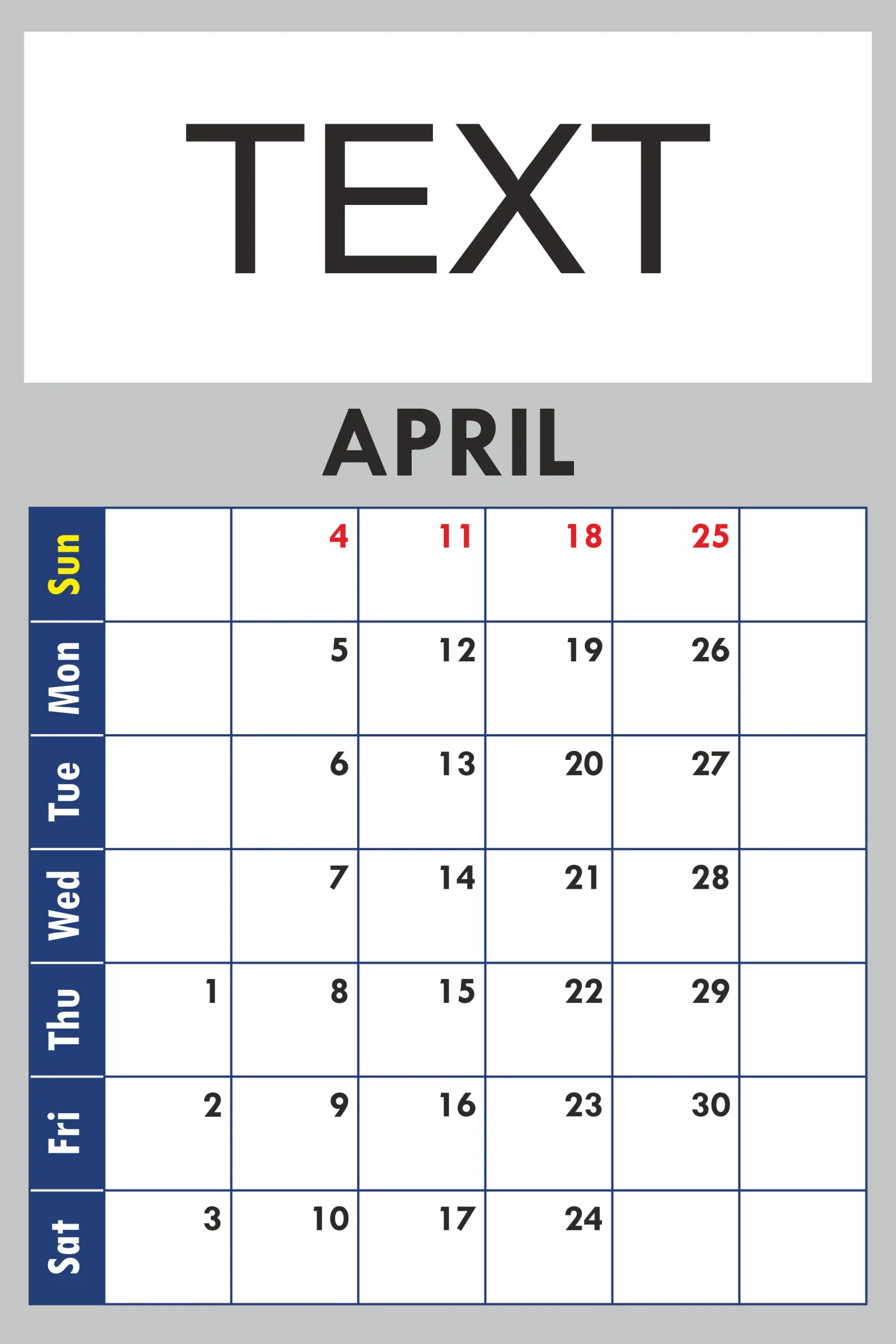 Calendar 2027 Vectors CDR- Download High-Quality preview 5