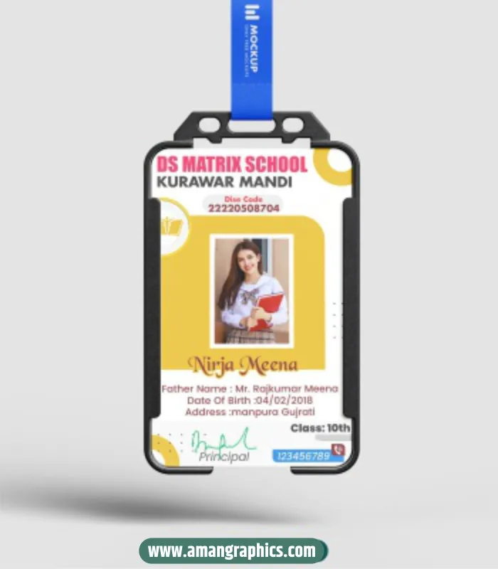 School id card design