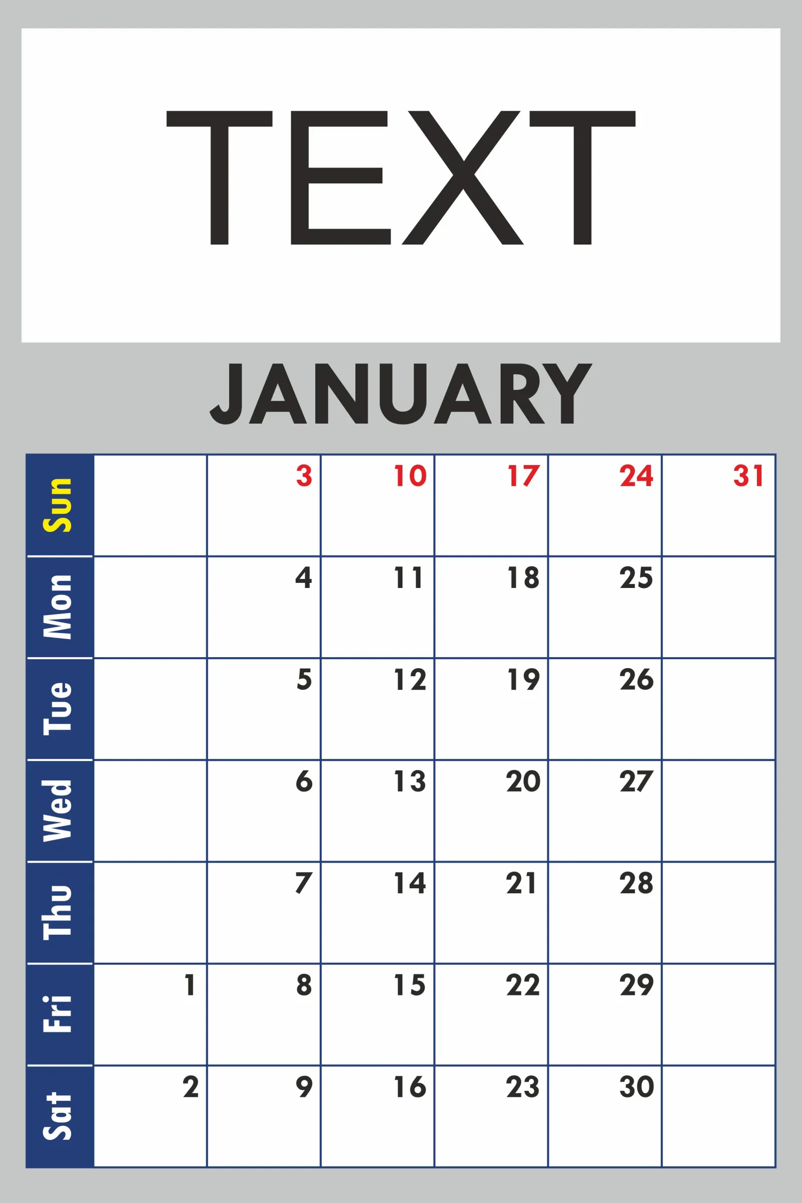 Calendar 2027 Vectors CDR- Download High-Quality preview 2