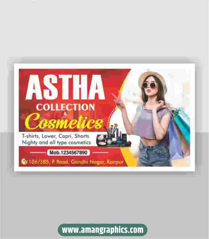 Cloth Store Visiting card Design