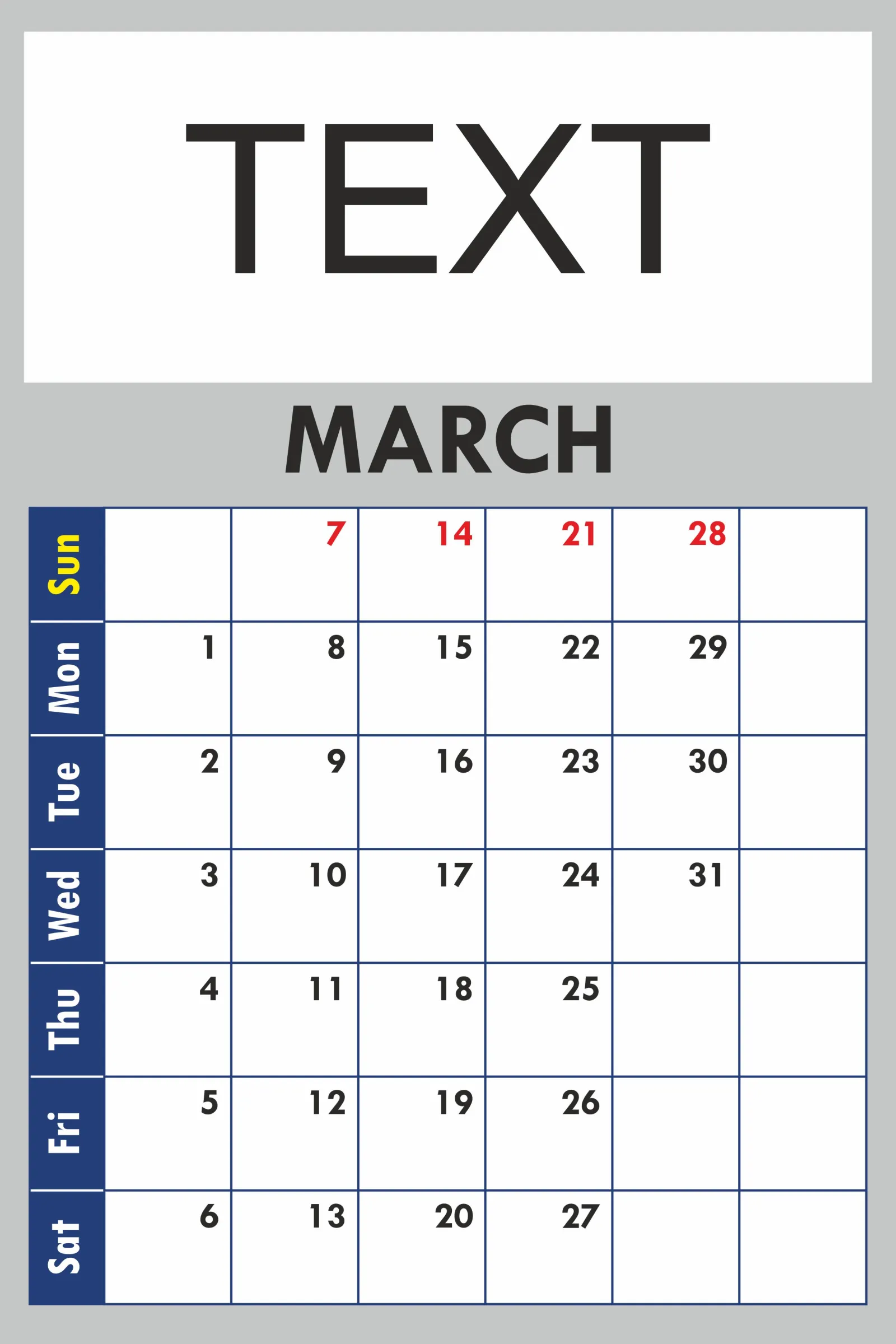 Calendar 2027 Vectors CDR- Download High-Quality preview 4