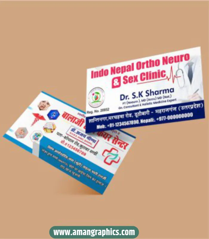 Dr visiting card design preview 1