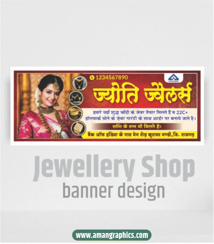 Jewellery Shop banner Design preview 1