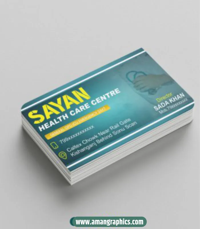 Health Care Centre Visiting Cards