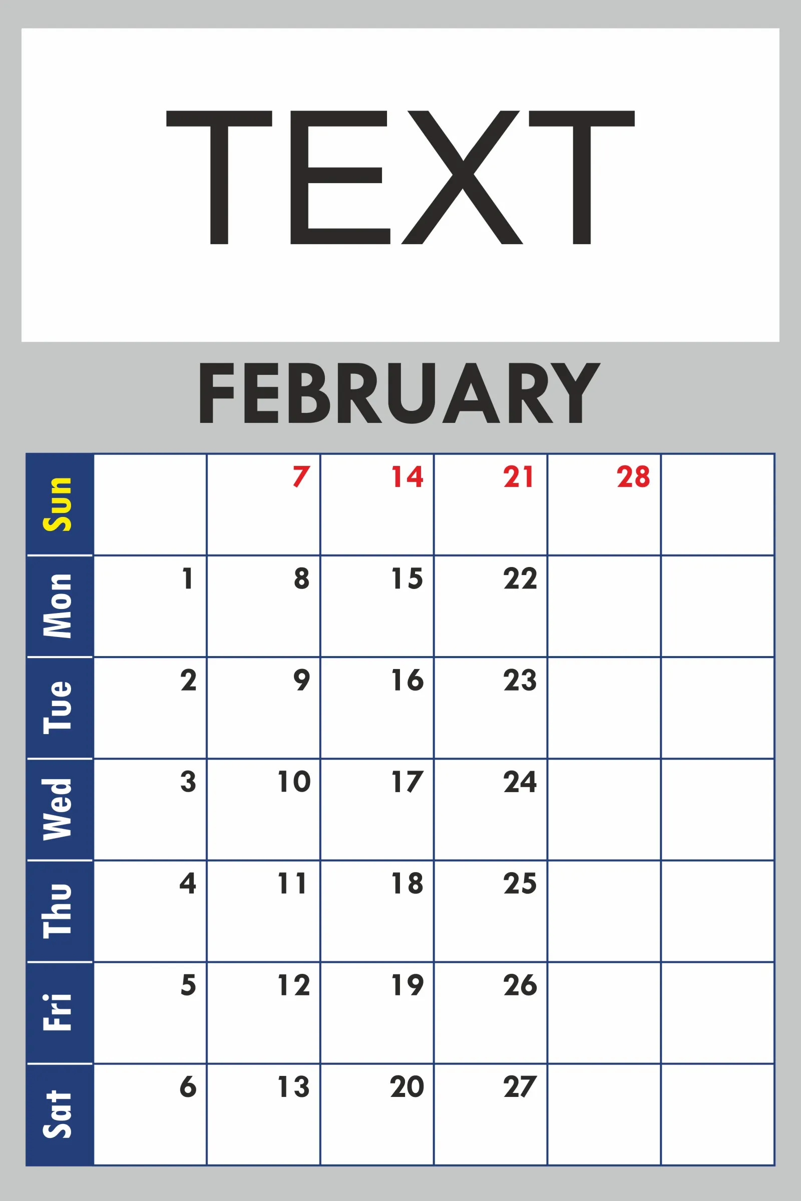 Calendar 2027 Vectors CDR- Download High-Quality preview 3